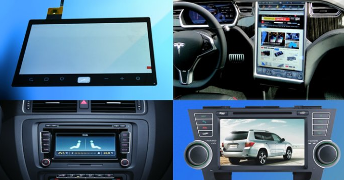 车载触摸显现屏 车载触摸显现屏